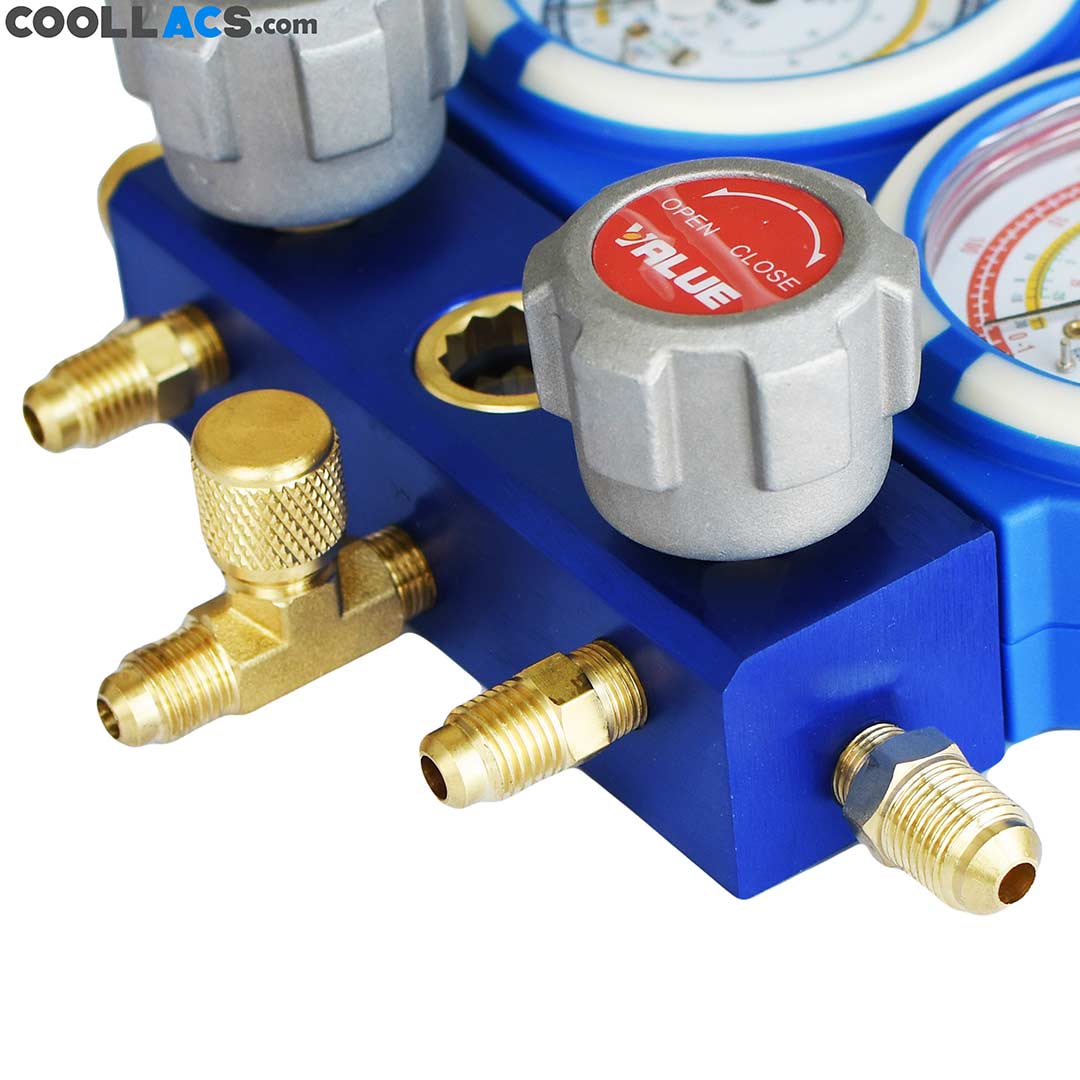 منیفولد سرویس دوقلو Value مدل VMG-2-R410A-B