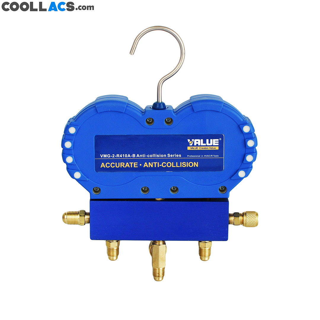 منیفولد سرویس دوقلو Value مدل VMG-2-R410A-B