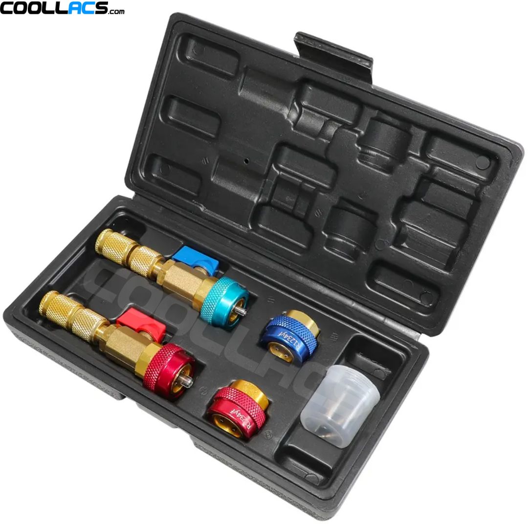 ست سوزن بازکن کوپلینگ کولر خودرو برای گازهای R134a/R1234yf