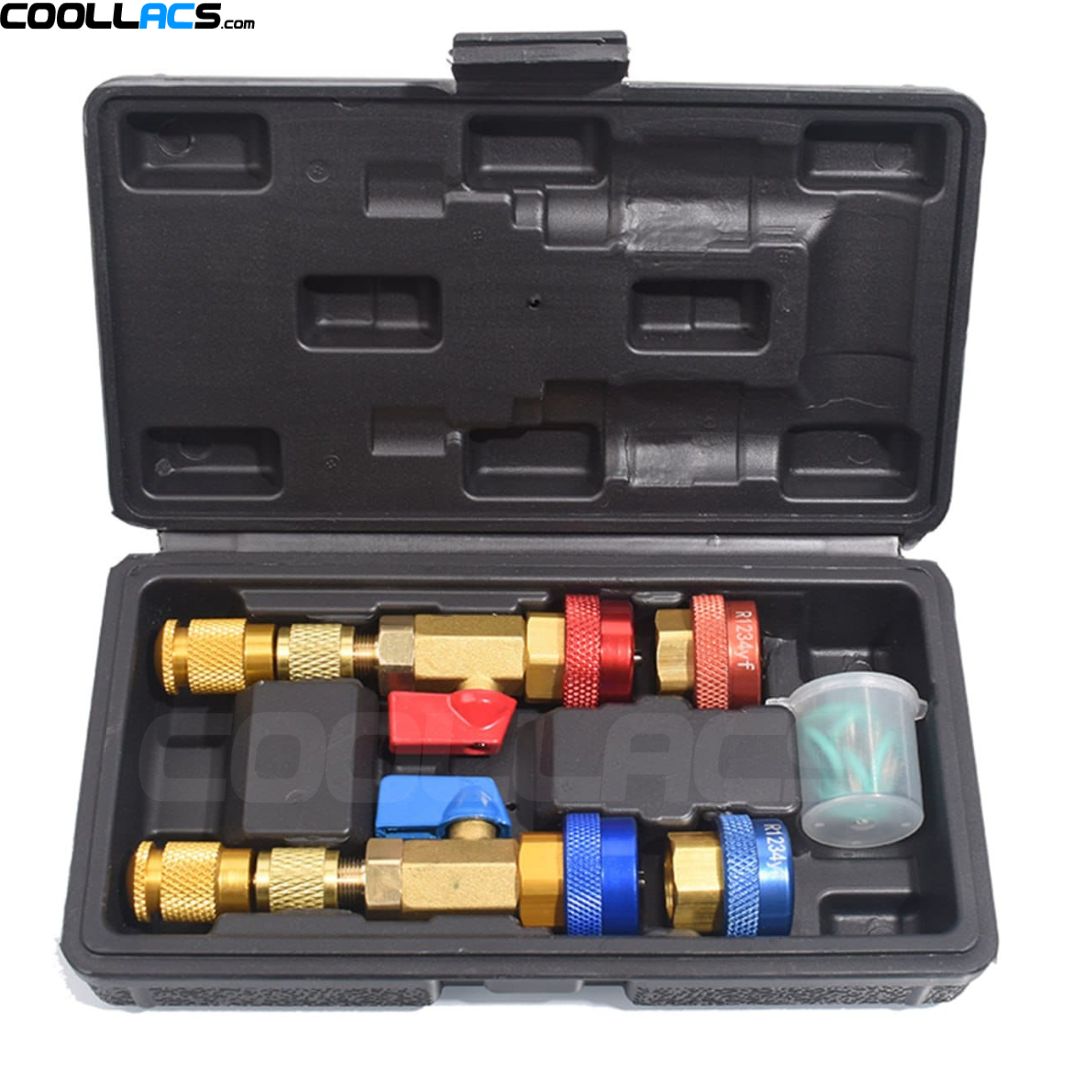 ست سوزن بازکن کوپلینگ کولر خودرو برای گازهای R134a/R1234yf