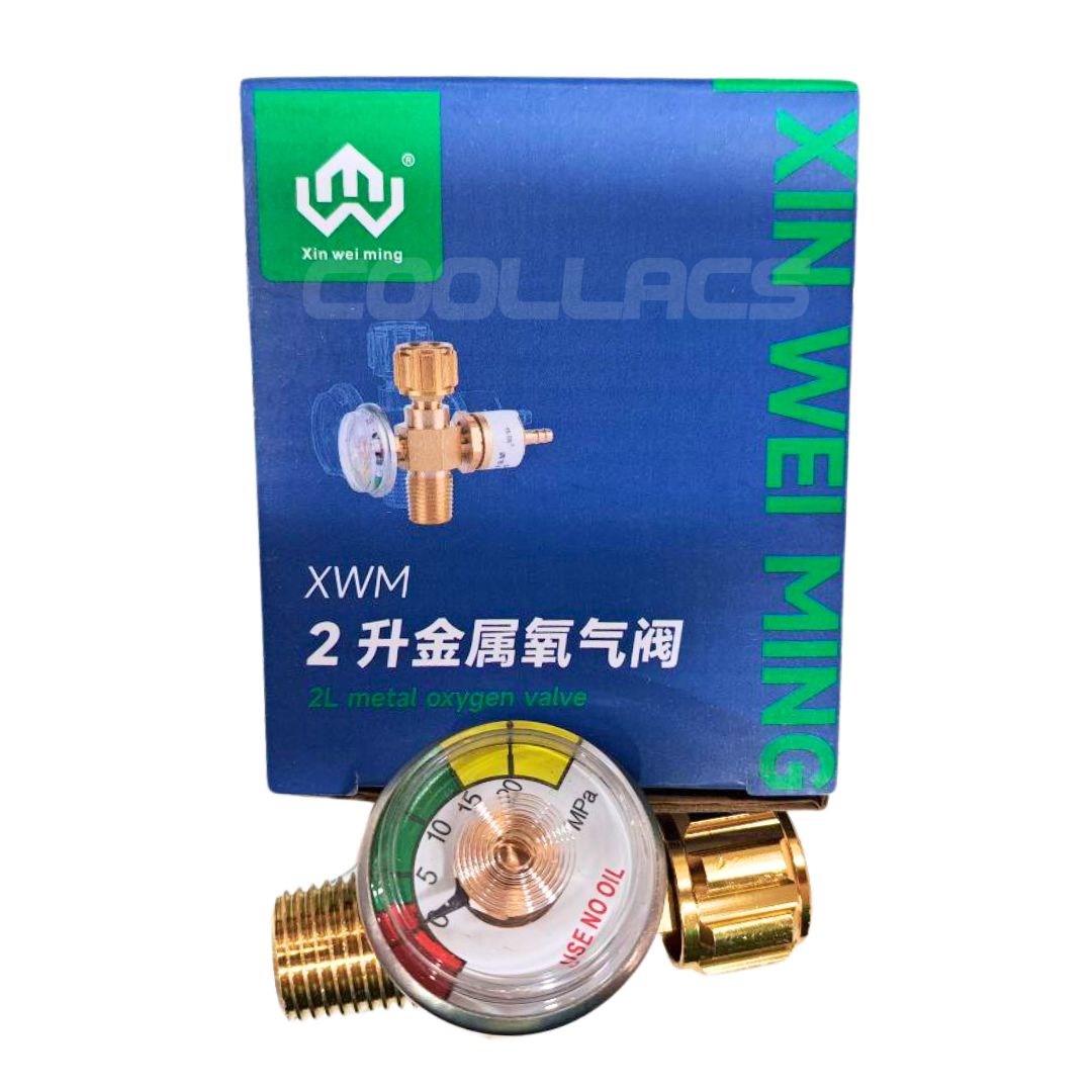 شیر و گیج سیلندر اکسیژن پک جوشکاری C&A