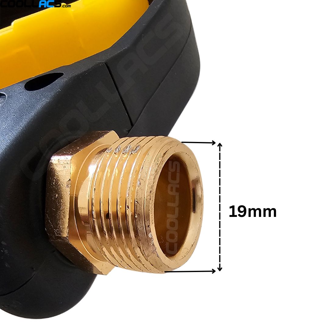 نازل تفنگی یا لنس کارواش مدل FV سایز رزوه ورودی 19 میلی متر