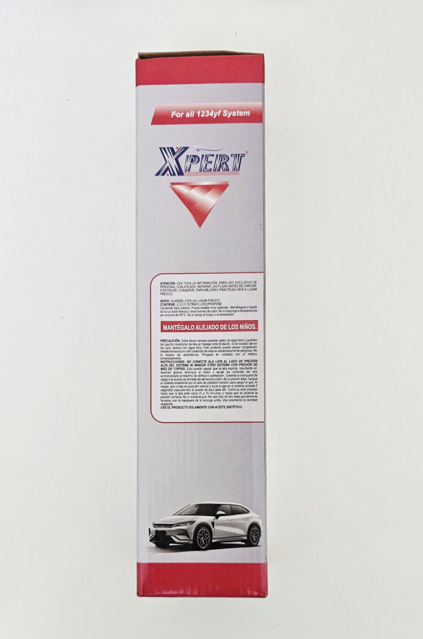 گاز R1234YF برند اکسپرت وزن900 گرم خالص 