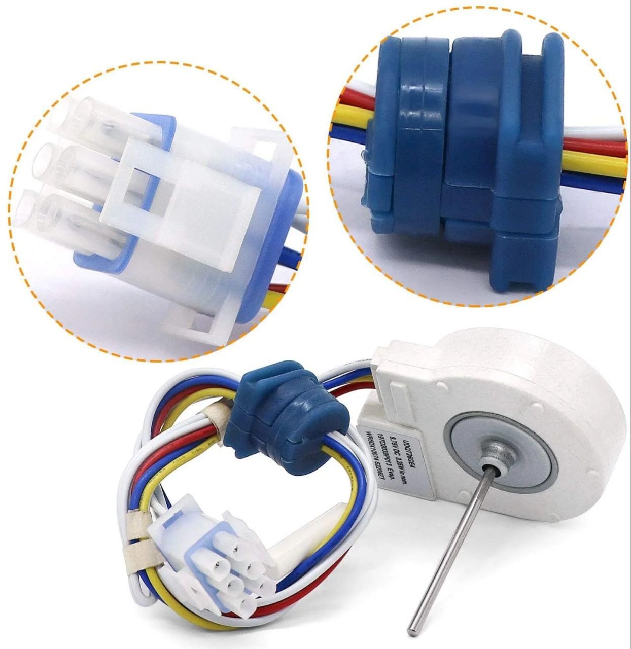 فن اواپراتور UDQT26GE4 مناسب یخچال جنرال الکتریک 9.75V