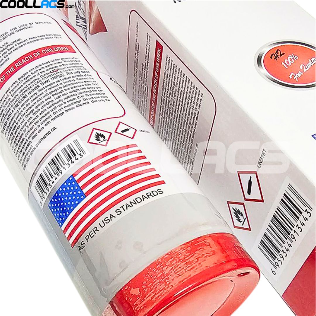 گاز R1234YF برند اکسپرت وزن900 گرم خالص 