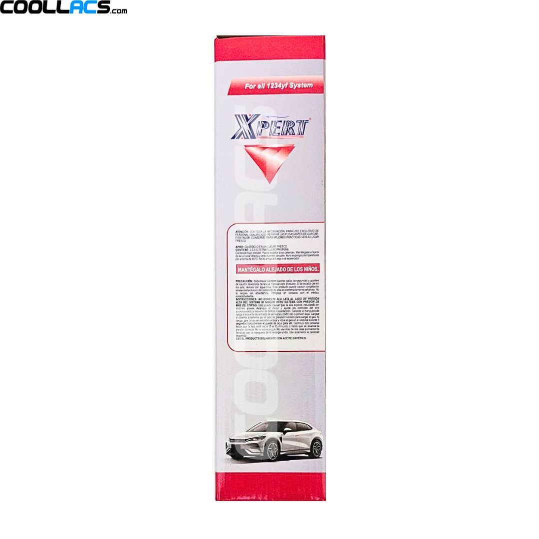 گاز R1234YF برند اکسپرت وزن900 گرم خالص 