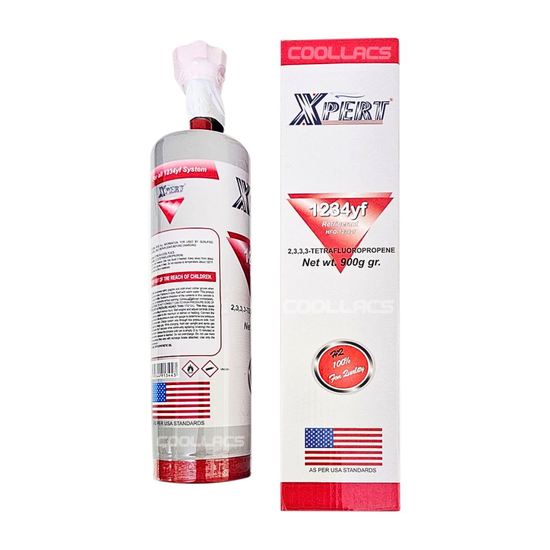 گاز R1234YF برند اکسپرت وزن900 گرم خالص 