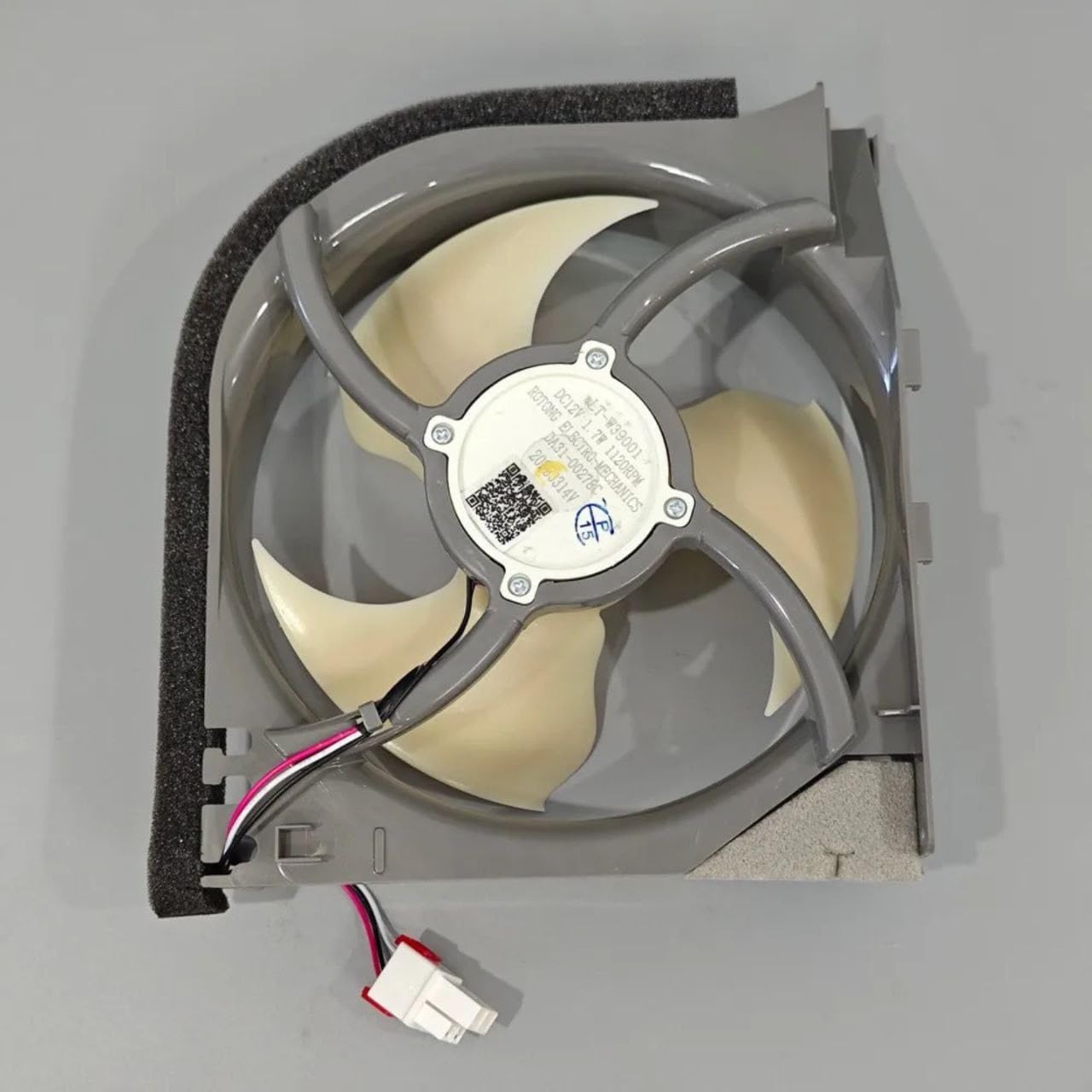 موتور فن یخچال سامسونگ اینورتر با قاب کامل 12v DC مدل DA97-15765A