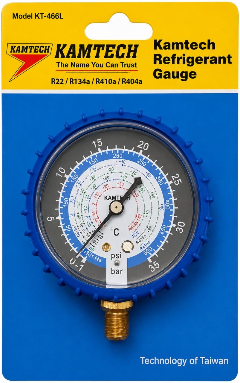 ساعت گیج فشار پایین کامتک مدل KT-466L