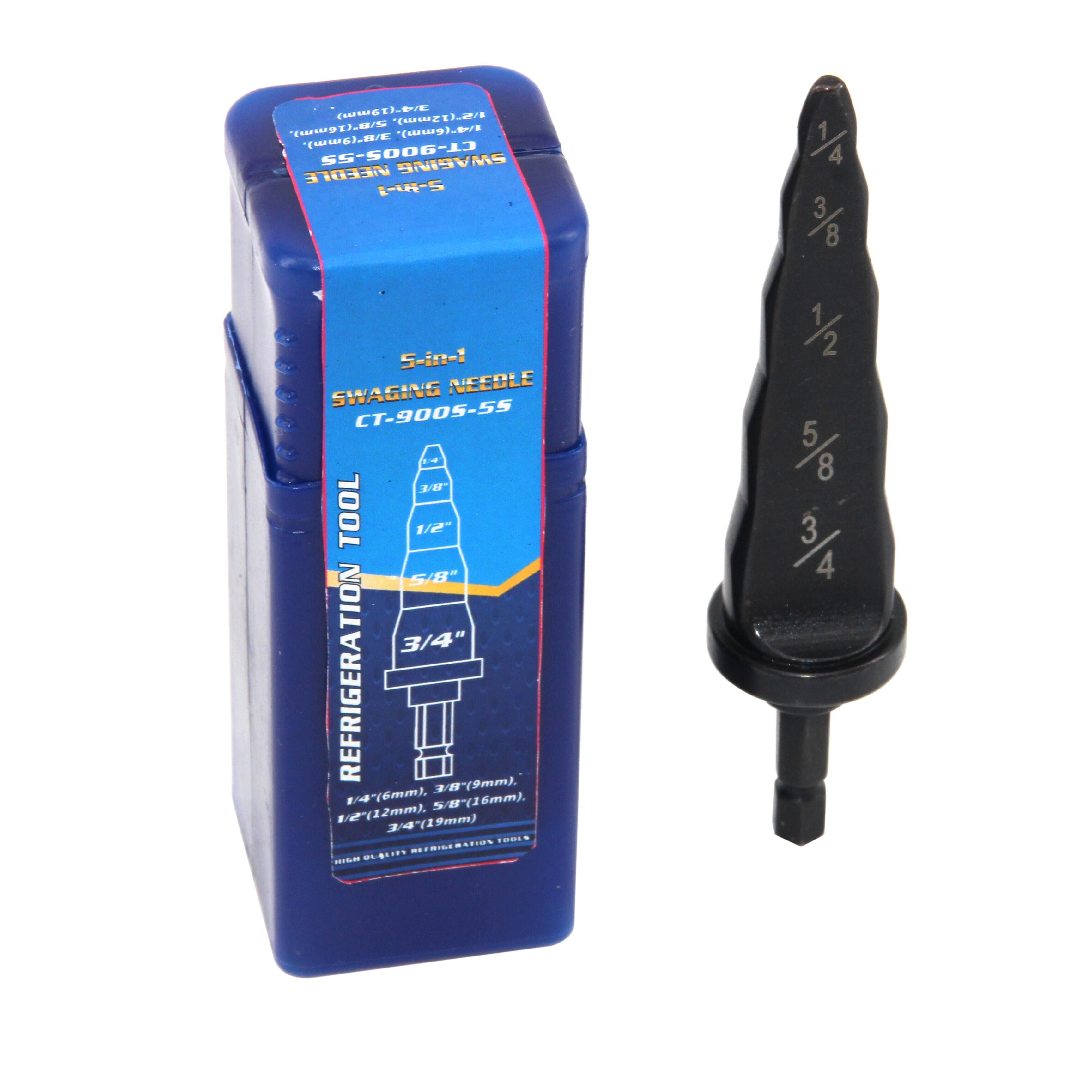 گشاد کن کاجی یا پله ای دریلی 5 سایز 1/4 تا 3/4 اینچ مدل CT-N900S-5S