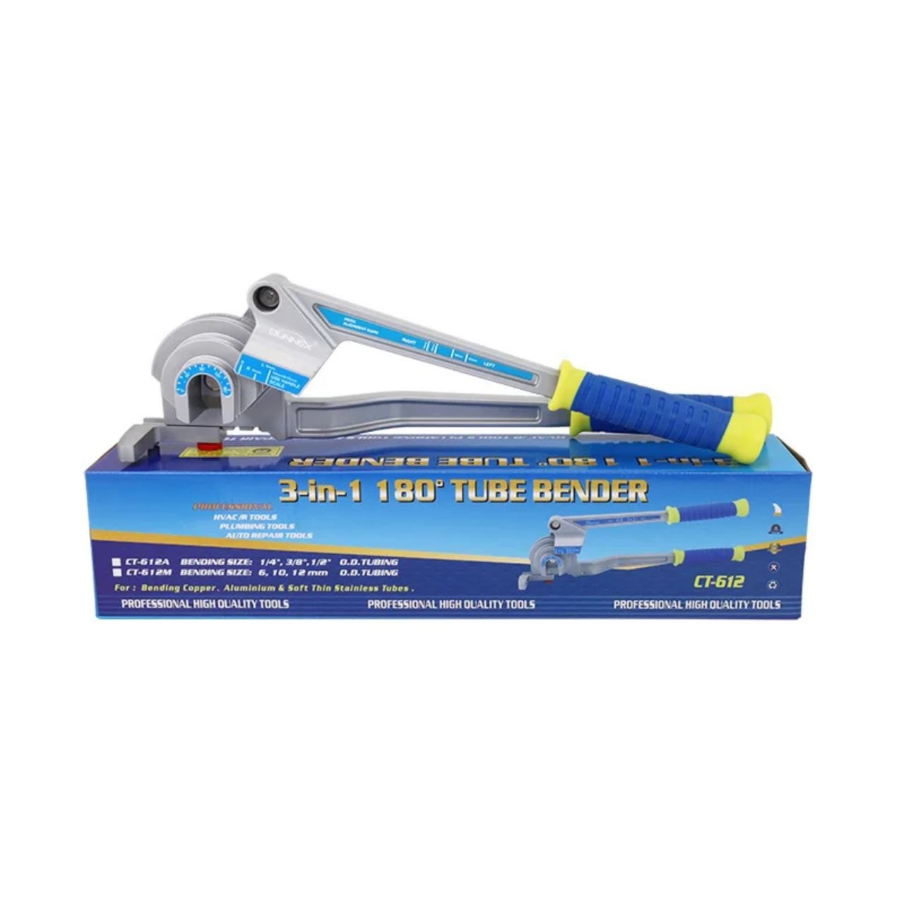 خم کن اهرمی لوله مسی سه سایز مدل CT-612 سایز( 1/4و3/8و1/2 اینچ)