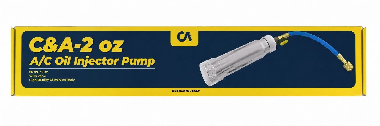پمپ تزریق روغن مخصوص کولر خودرو مدل C&A-2 Oz