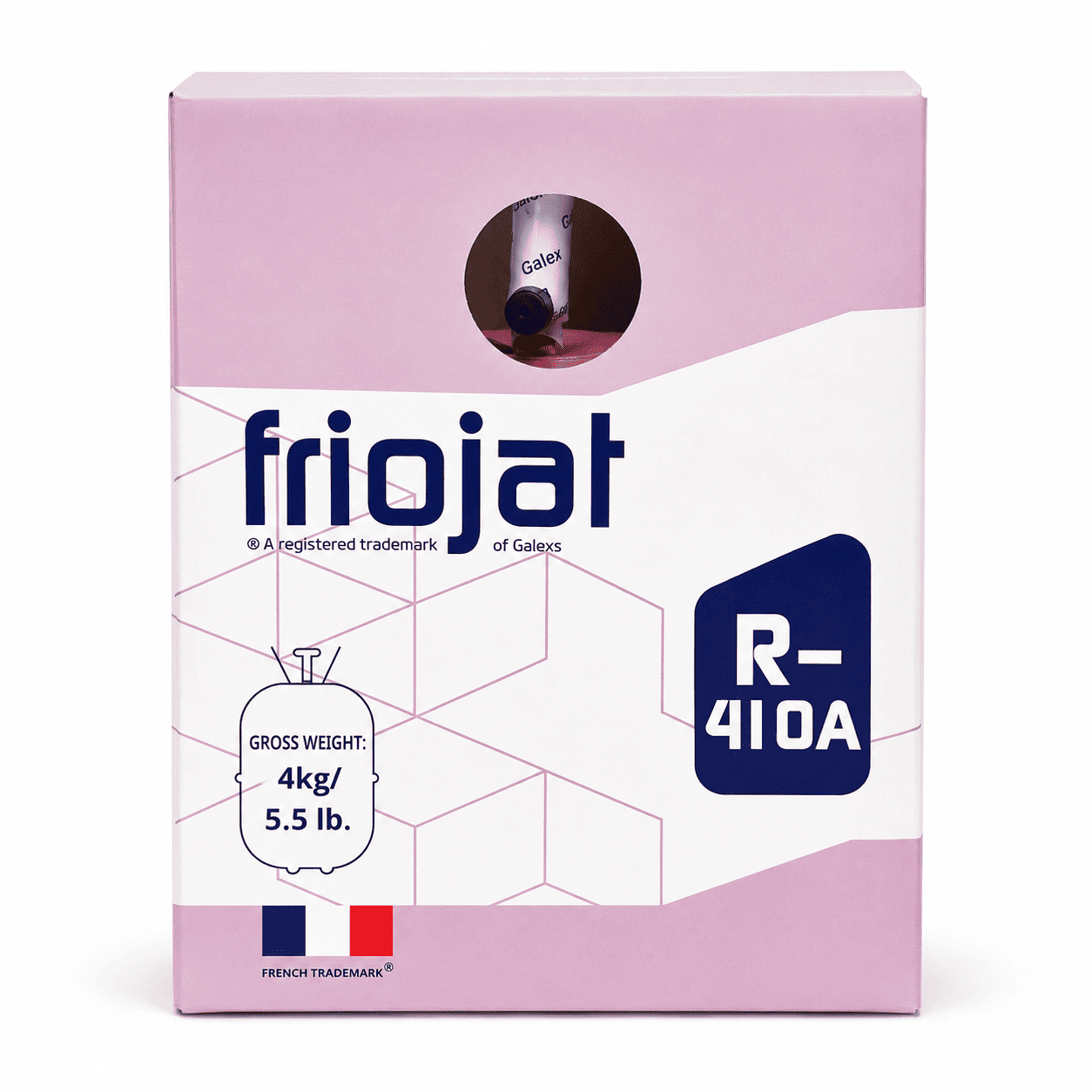 گاز R410a فریوجت با وزن خالص 2.5 کیلوگرم