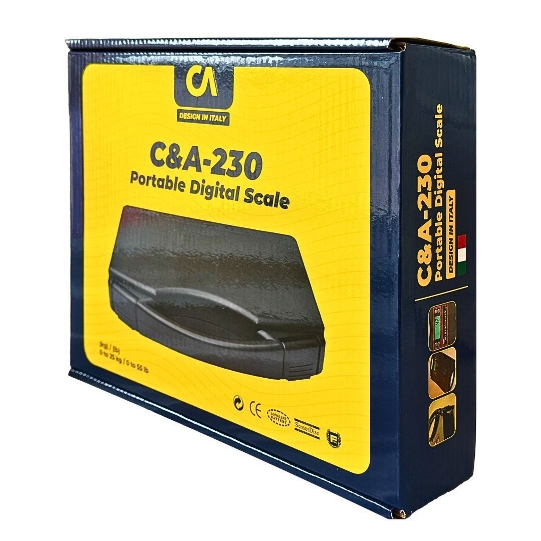 ترازو دیجیتال شارژ گاز کیفی C&A مدلDT-230 