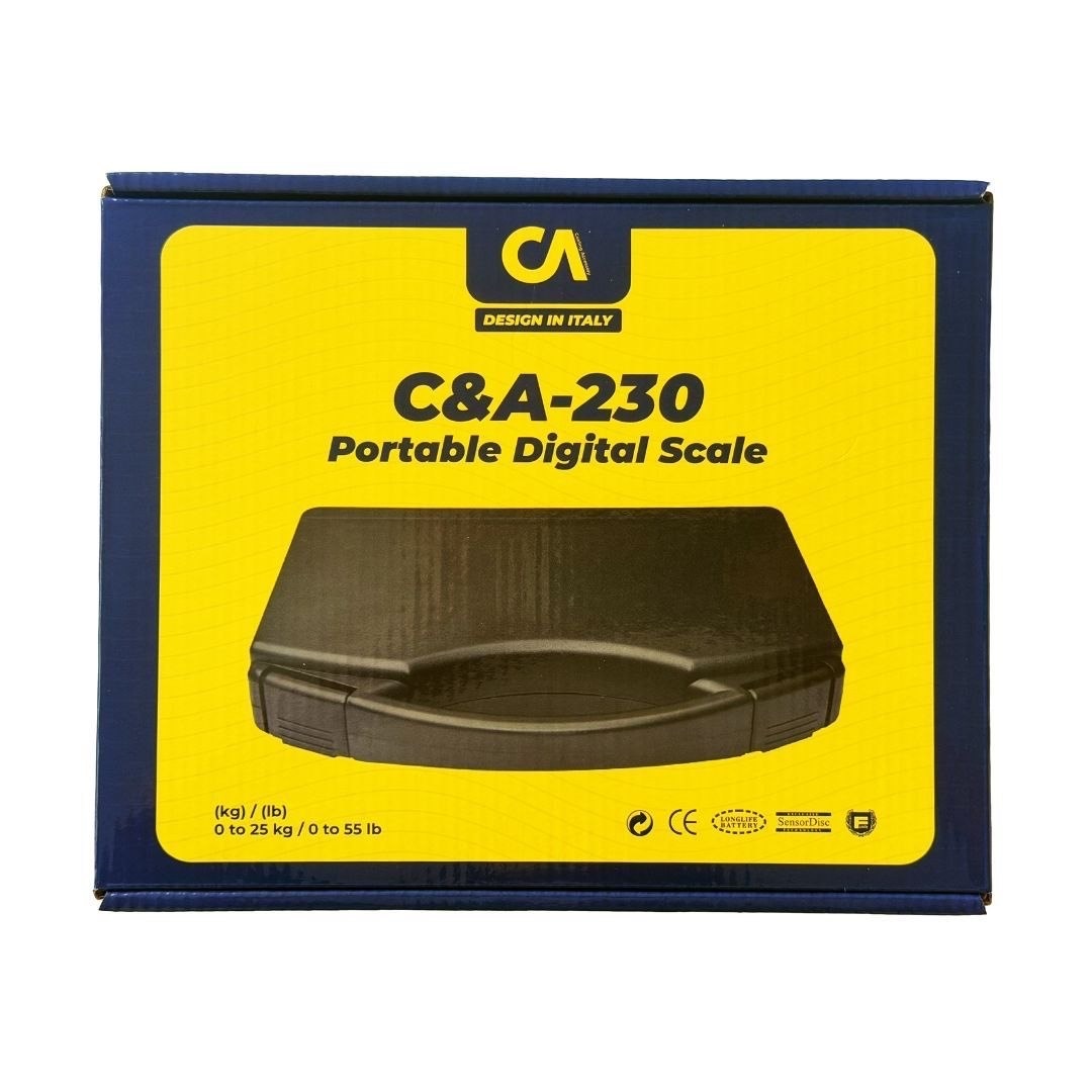 ترازو دیجیتال شارژ گاز کیفی C&A مدلDT-230 