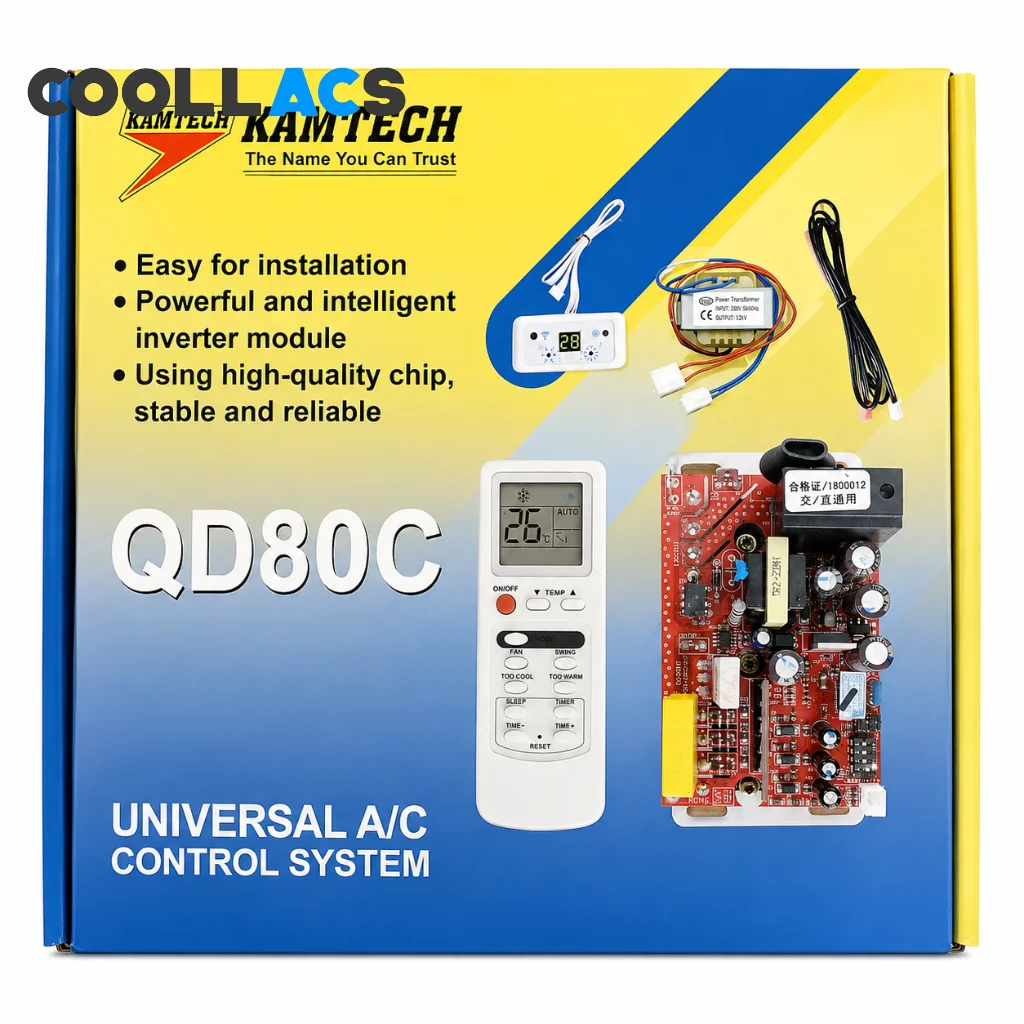 برد اینورتر همه کاره کامتک مدل QD-80C مناسب کولر 12000 BTU