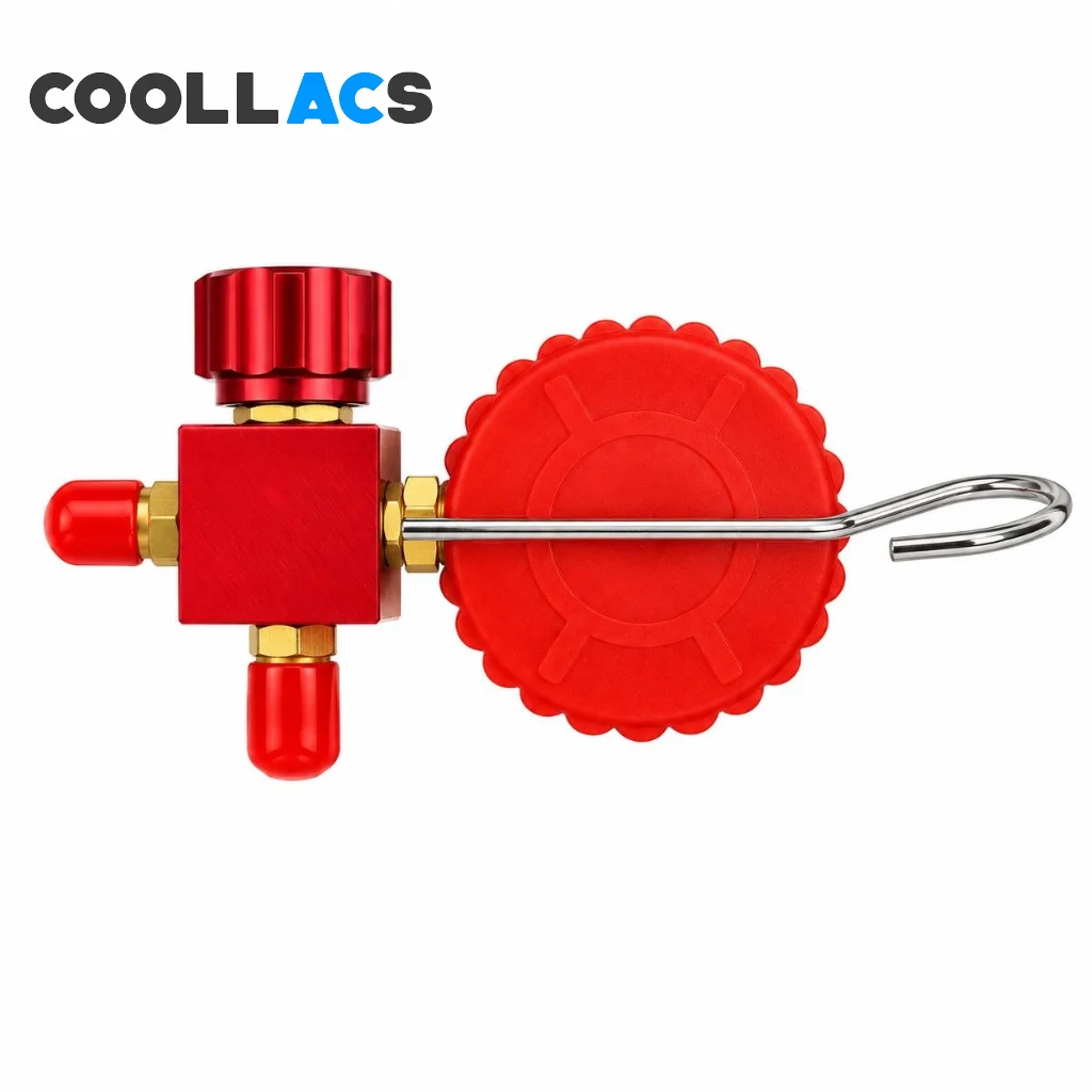 منیفولد سرویس تکی فشار بالا  CT-466GH چهارگاز (R22,R404a,R134a,R410a)
