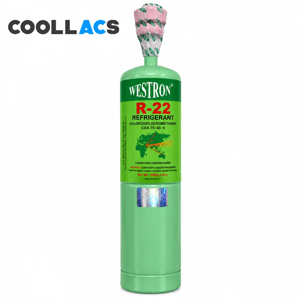 گاز R22 وسترون شیردار 1000 گرم خالص