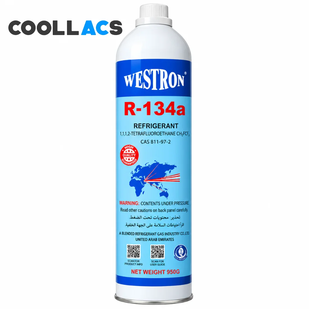 گاز R134A وسترون 950 گرم خالص